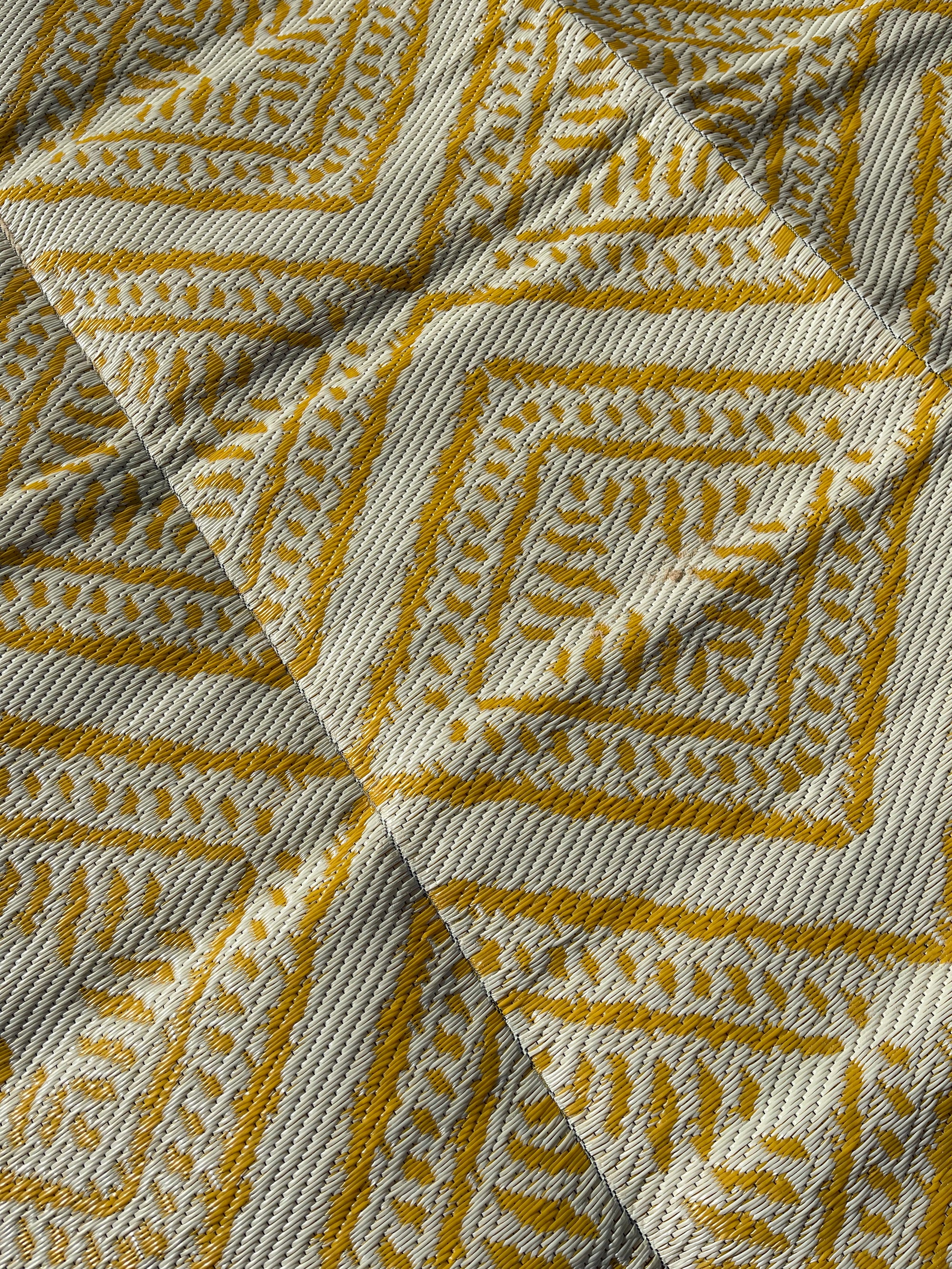 KURANDA - Cream & Mustard (Large)