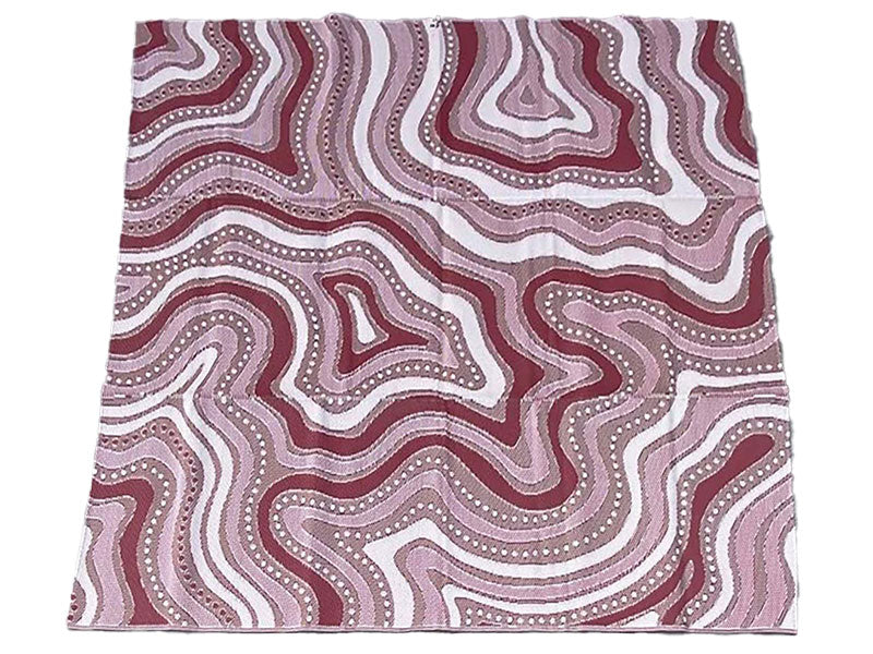 Indigenous Red Mat - Gitti Gitti (Small)