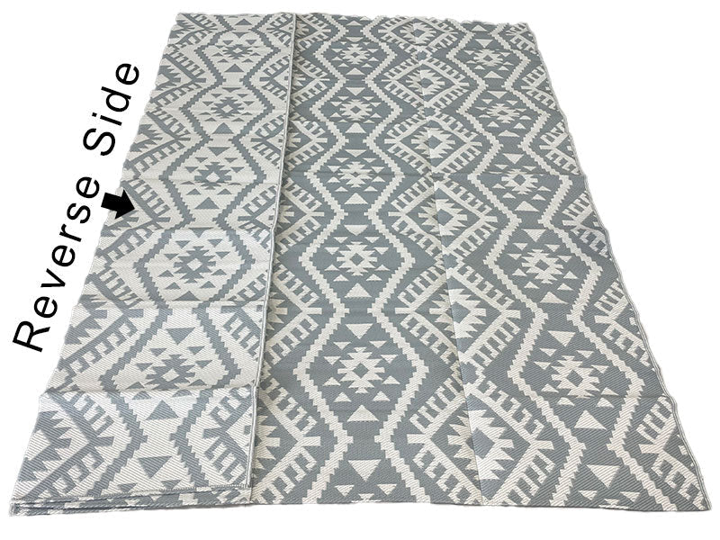 GREY TRIBAL - Light Grey & White (Medium)