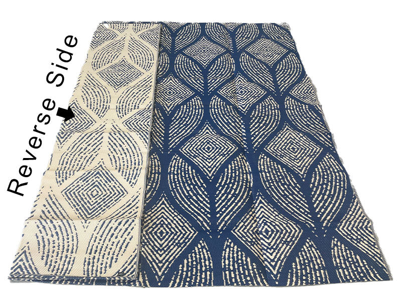 Temple - Blue & Light Beige (Medium)